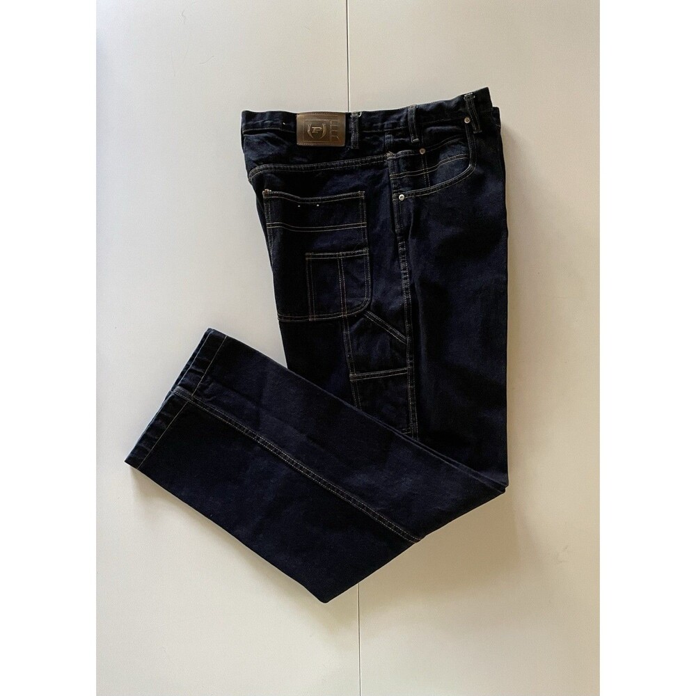 Vintage Y2K Phat Farm Dark Wash Carpenter Jeans DP101 - Size 36”x33”